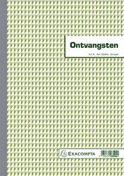 Kasboek Manifold ontvangsten dupli 50vel