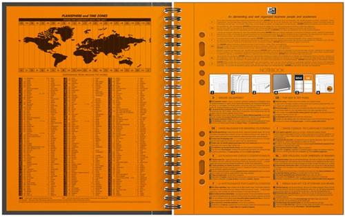 Spiraalblok Oxford International Notebook A5+ ruit 5mm-3