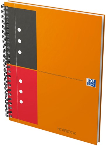 Spiraalblok Oxford International Notebook A5+ gelinieerd
