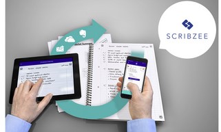 Spiraalblok Oxford International Notebook A4+ 160 pagina's lijn-3