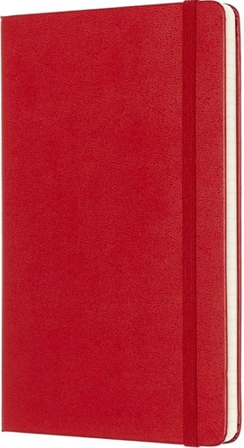 Notitieboek Moleskine large 130x210mm lijn rood-2