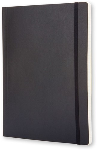 Notitieboek Moleskine XL 190x250mm lijn zwart-2