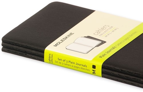 Schrift Moleskine 90x140mm 120blz blanco pocket  zwart-2