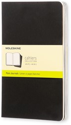 Schrift Moleskine 130x210mm 160blz blanco large zwart
