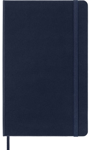 Notitieboek Moleskine large 130x210mm blanco hard cover sapphire blue-2