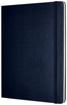 Notitieboek Moleskine XL 190x250mm lijn sapphire blue-2