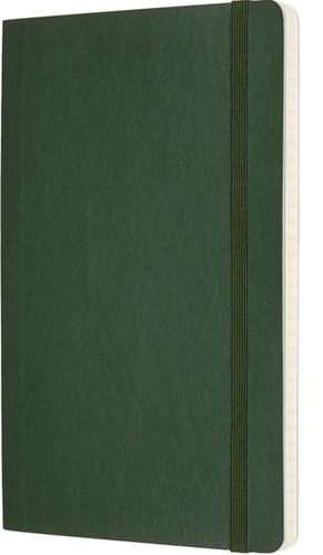 Notitieboek Moleskine large 130x210mm lijn soft cover myrtle green