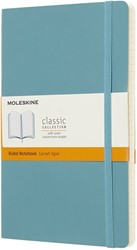 Notitieboek Moleskine L 130x210mm lijn reef blue