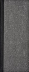 Winkelboek smalfolio 192blz gelinieerd grijs gewolkt