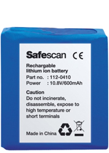 Battery pack Safescan tbv model 135 145 155 165-2