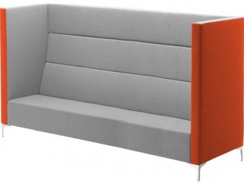 Meerkantoor Zitelement Cubicle Cara High Line 2 x 2 zits-2