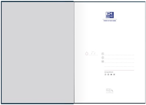 Notitieboek Oxford Original Blue A4 96vel lijn-2