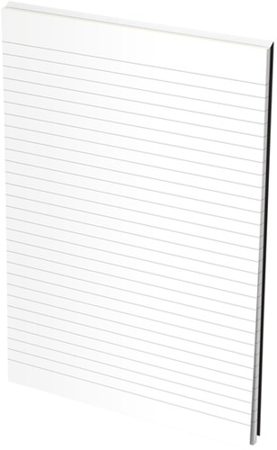 Schrijfblok Oxford Office Smart A4 lijn 50 vel 90gr zwart-2