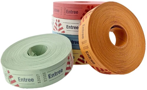 Entreebewijs Combicraft nummering 1-1000 blauw-3