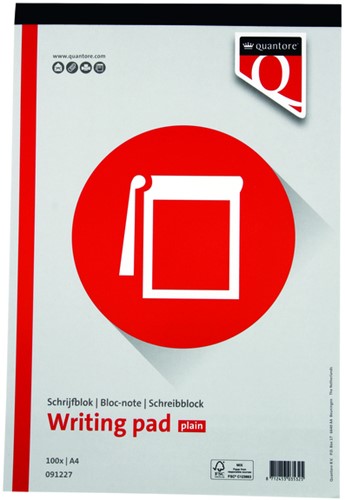 Schrijfblok Quantore A4 blanco