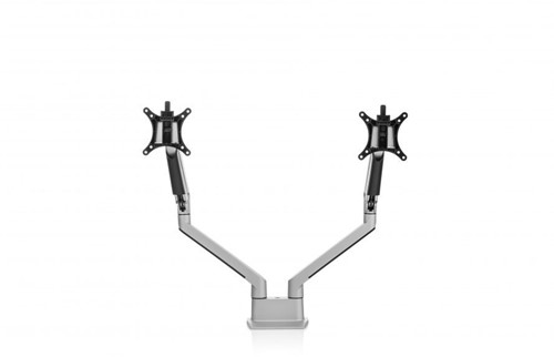 Monitorarm Chicago  (2-12kg) + flex bracket zilver