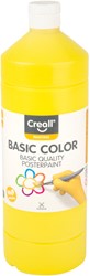 Plakkaatverf Creall basic 02 primair geel 1000 ml