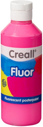 Plakkaatverf Creall fluor 16 roze 250 ml