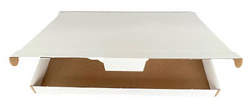 Brievenbusbox Budget A4 350x230x26mm karton wit