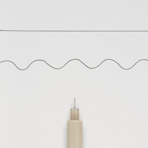 Fineliner Sakura pigma micron 003 zwart 0.15mm-3