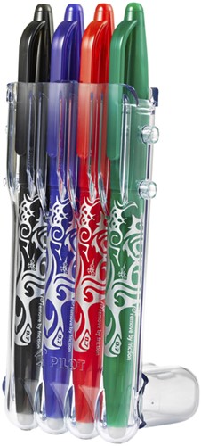 Rollerpen Pilot Frixion Set2Go BL-FR7 0.35mm set à 4 stuks basis ass-2