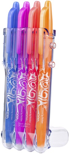 Rollerpen Pilot Frixion Set2Go BL-FR7 0.35mm set à 4 stuks fun ass-2