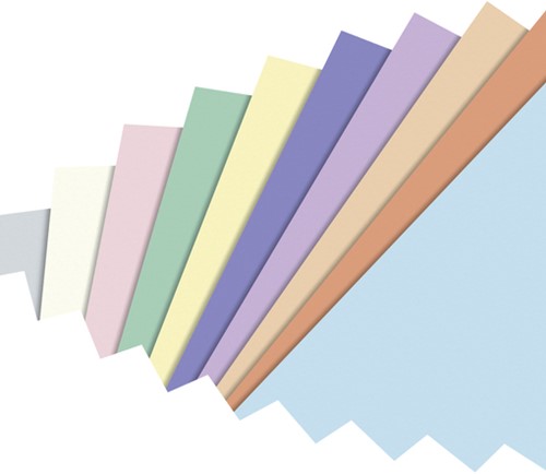 Fotokarton Folia 300gr 50x70cm pastelkleuren-2