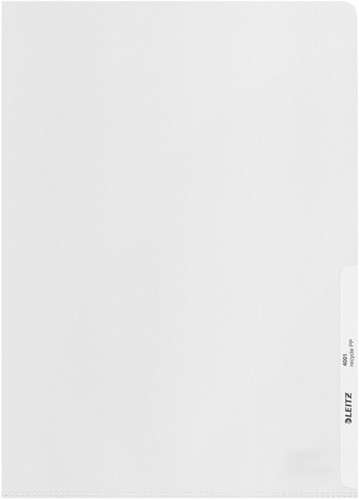 Insteekmap L-model Leitz re:cycle A4 PP 0.10mm transparant