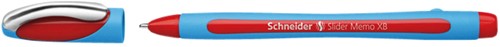 Balpen Schneider Slider Memo rood extra breed-3