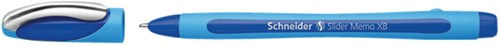 Balpen Schneider Slider Memo blauw extra breed-3