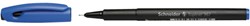 Fineliner Schneider 967 blauw 0.4mm