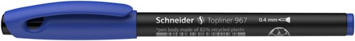 Fineliner Schneider 967 blauw 0.4mm-3
