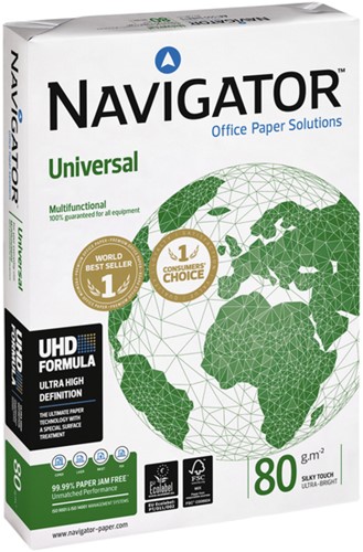 Kopieerpapier Navigator Universal A4 80gr wit 500vel-2