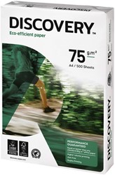 Kopieerpapier Discovery A4 75gr wit 500vel