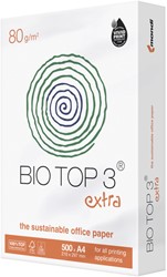 Kopieerpapier BioTop 3 A4 80gr naturel 500 vel