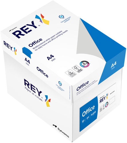 Kopieerpapier Rey Office A4 80gr wit 500vel-3