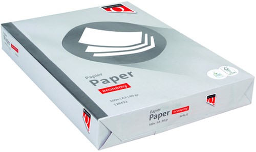 Kopieerpapier Quantore Economy A3 80gr wit 500vel