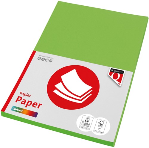 Kopieerpapier Fastprint A4 160gr helgroen 50vel