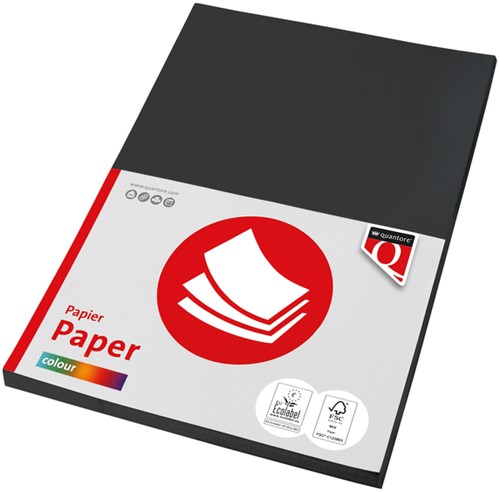 Kopieerpapier Fastprint A4 160gr zwart 50vel
