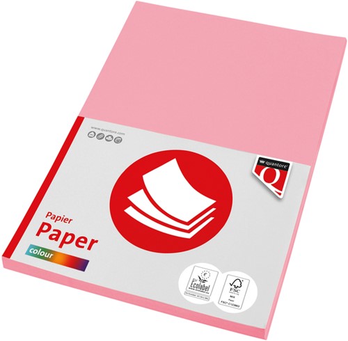 Kopieerpapier Fastprint A4 160gr roze 50vel