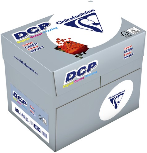 Laserpapier Clairefontaine DCP A4 90gr wit 500vel-2