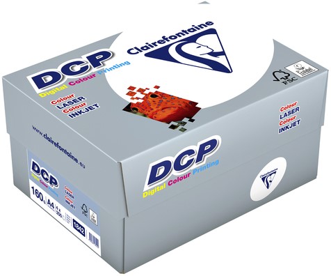 Laserpapier Clairefontaine DCP A4 160gr wit 250vel-2