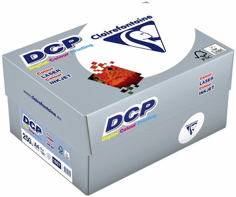 Laserpapier Clairefontaine DCP A4 250gr wit 125vel-2
