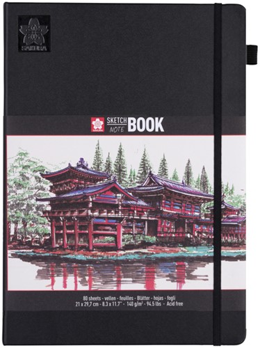 Schets-notitieboek Sakura A4 wit