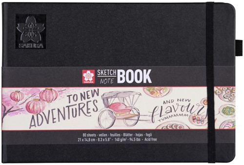Schets-notitieboek Sakura A5 wit