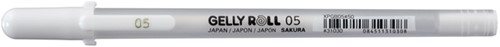 Gelschrijver Sakura Gelly Roll Basic 05 0.3mm wit