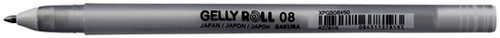Gelschrijver Sakura Gelly Roll Basic 08 0.4mm  wit-2