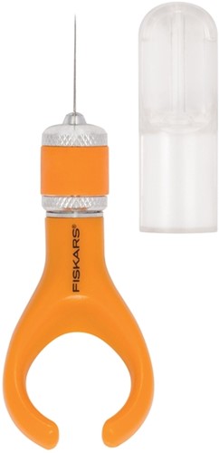 Vingertipmes Fiskars met SoftGrip oranje-2