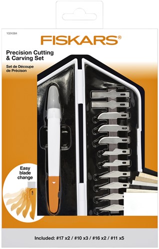 Snijmes Fiskars Premium Precision 12delig