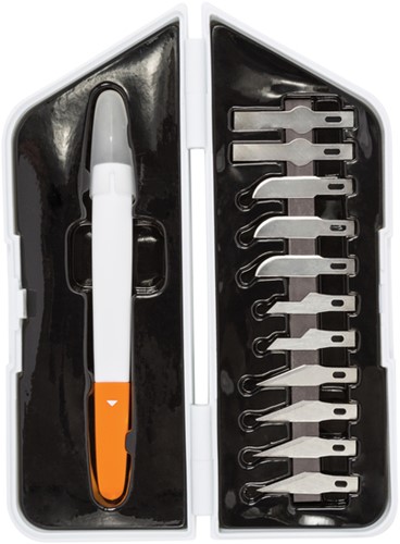 Snijmes Fiskars Premium Precision 12delig-2